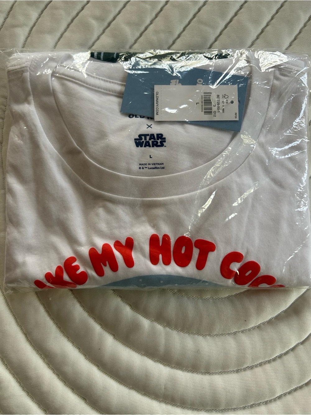Star Wars White Women’s Pajama Too Sz L